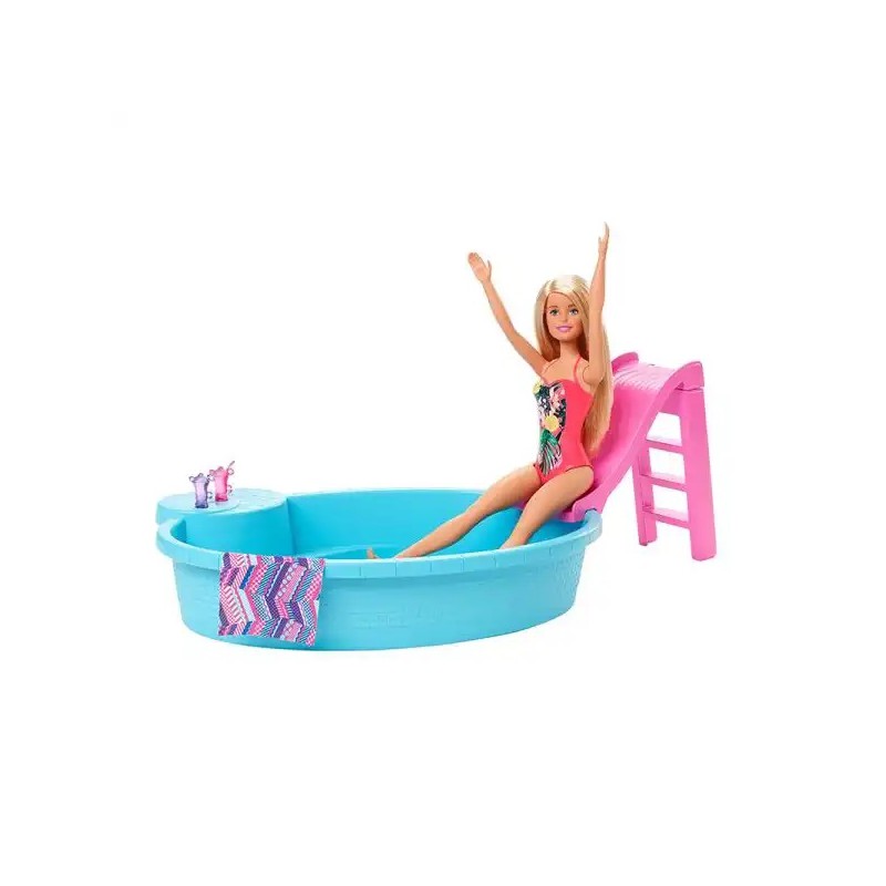 Barbie Zwembad Met Barbie Blond
