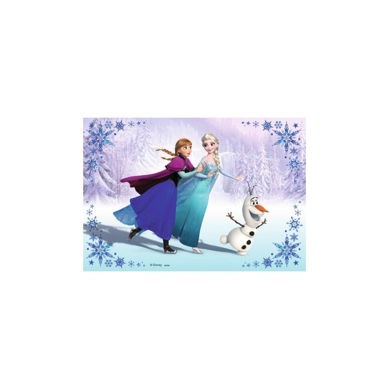 Ravensburger  2*24stukjes Frozen Zussen voor altijd