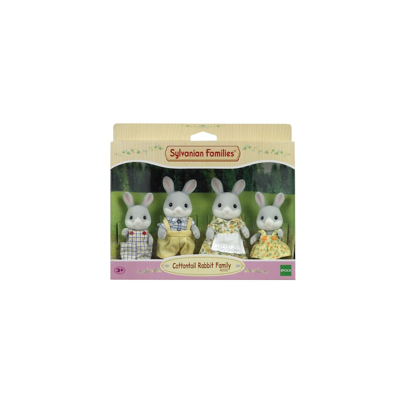 Familie Katoenstaart konijn 4030