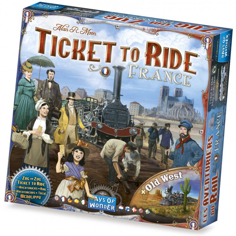 Ticket to ride France - Bordspel, Asmodee