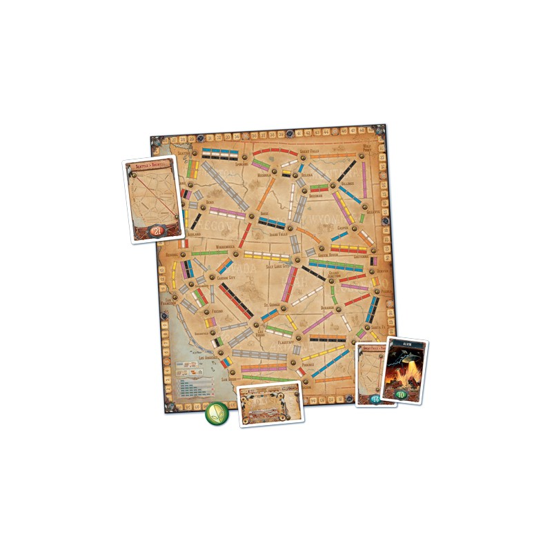 Ticket to ride France - Bordspel, Asmodee