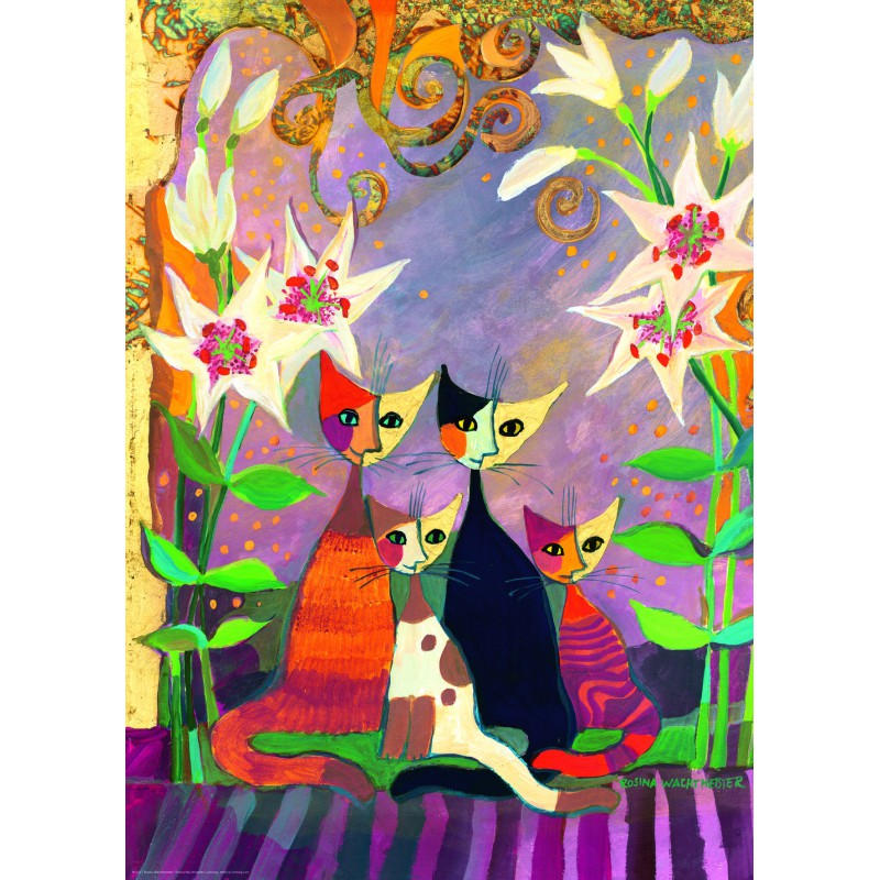 Lilies, Heye puzzel 1000 stukjes