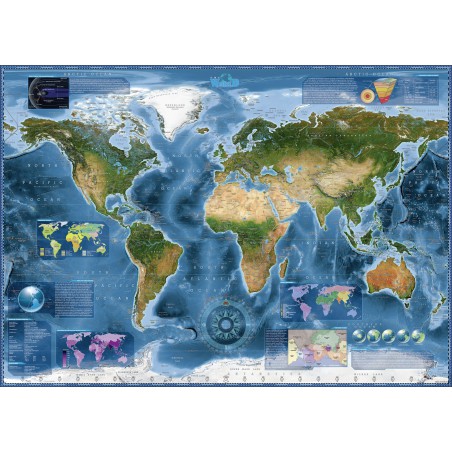 Satellite Map, Heye puzzel 2000 stukjes