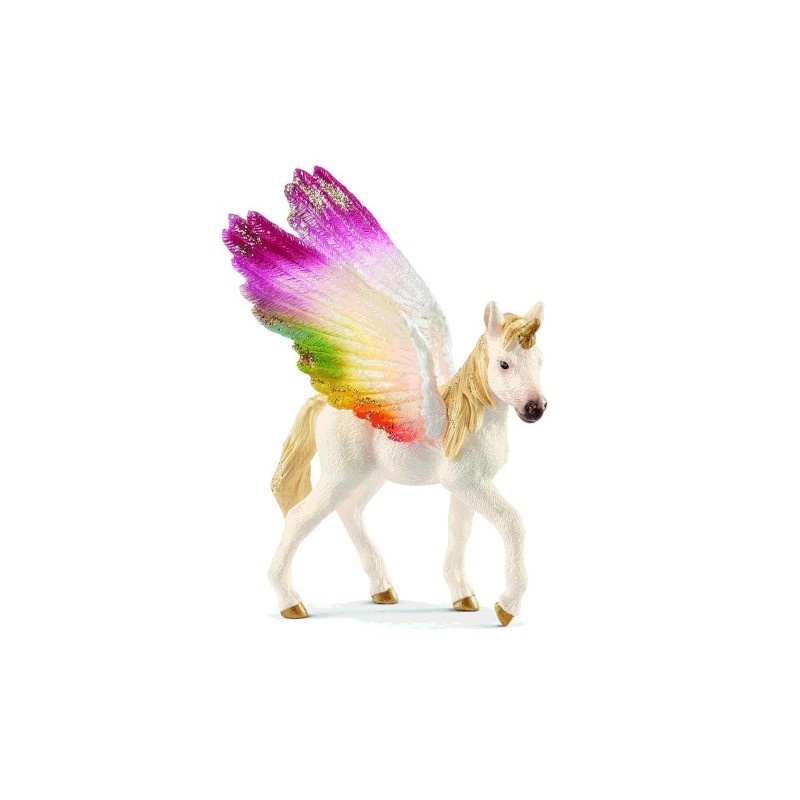 Schleich Gevleugelde regenboog eenhoornveulen, 70577