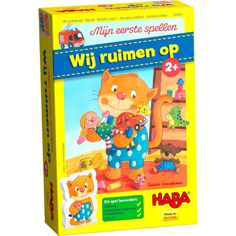 Mijn eerste spellen - Wij ruimen op