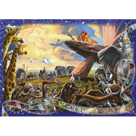 Leeuwenkoning Ravensburger1000stukjes