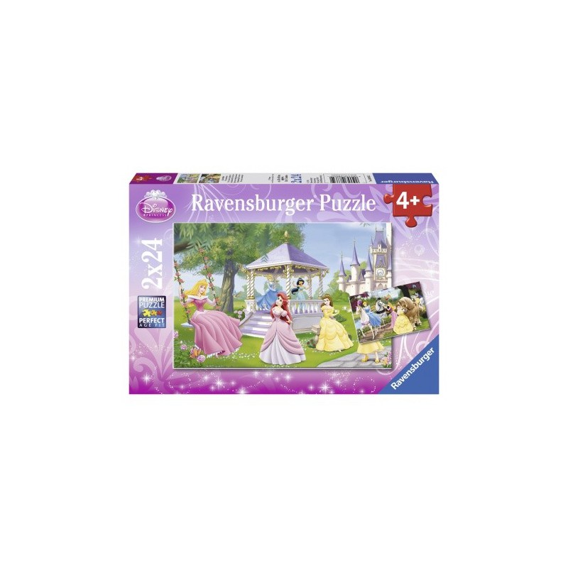 Ravensburger  2*24stukjes Betoverende prinsessen