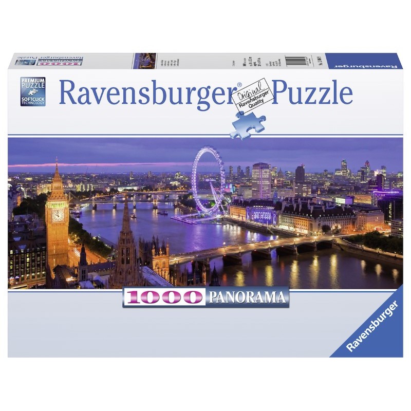 Verschrikkelijk concert Slager Ravensburger Puzzel 1000stukjes " Londen bij nacht "