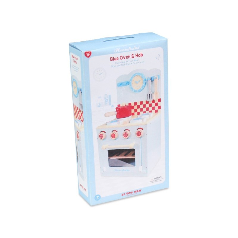 Oven met kookplaat blauw, Le Toy Van