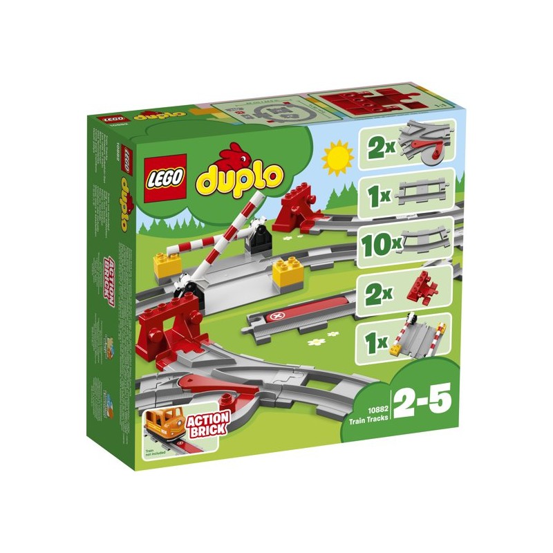 LEGO duplo treinrails 10882
