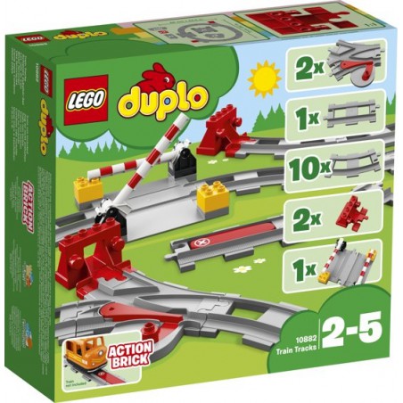 LEGO duplo treinrails 10882