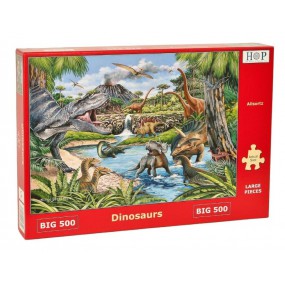 Dinosaurs, Hop Puzzels 500 XL stukjes