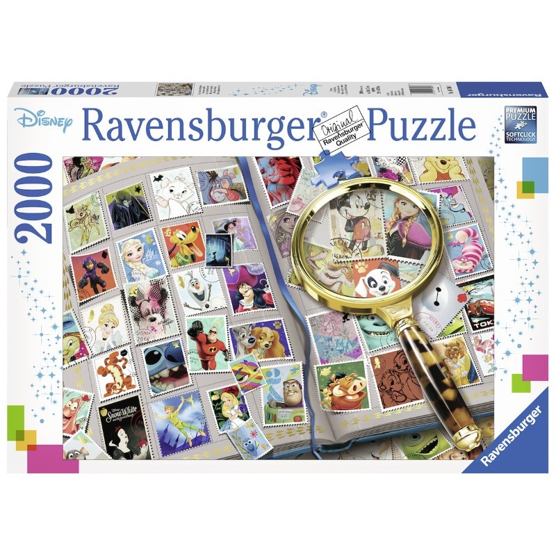 Mijn mooiste postzegels ravensburger 2000stukjes