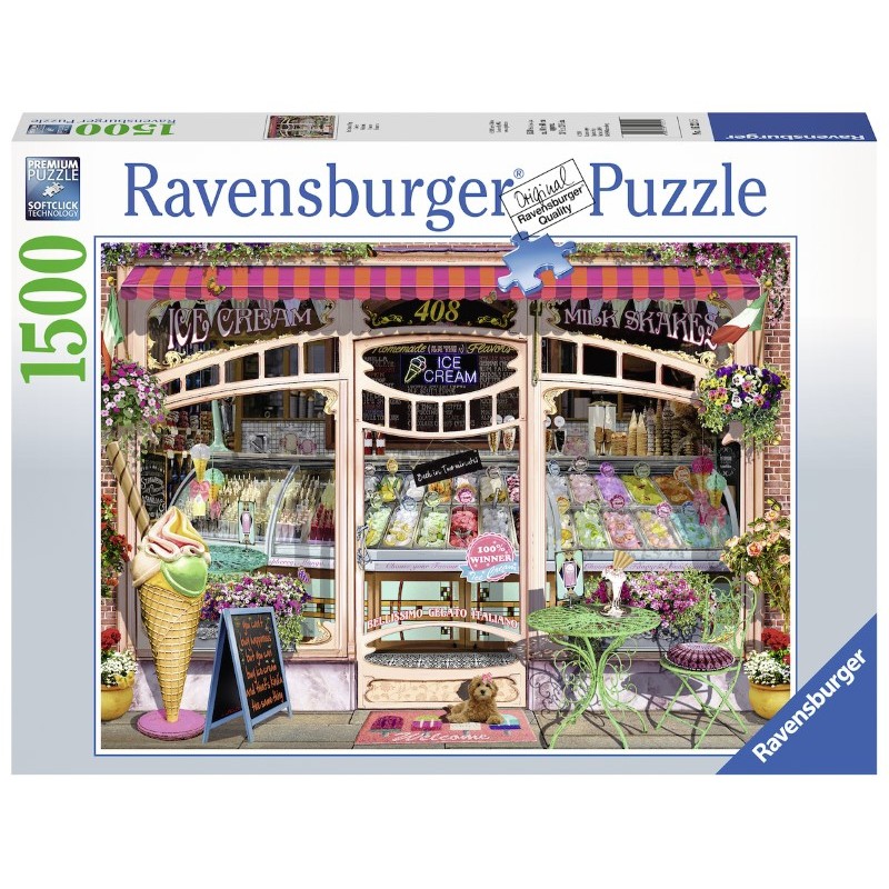 IJssalon ravensburger 1500stukjes
