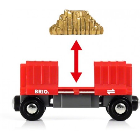Brio Vrachtwagon met goudlading