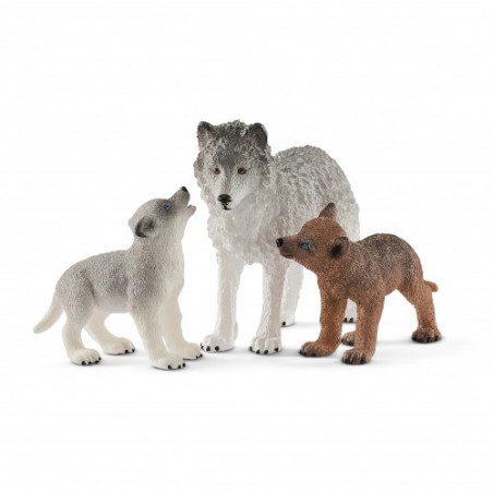 Schleich Wolvin met welpen, 42472