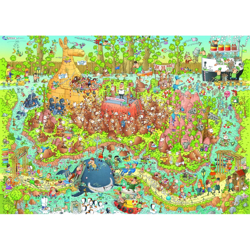 Funk Zoo 9: Australian Habitat 1000 stukjes