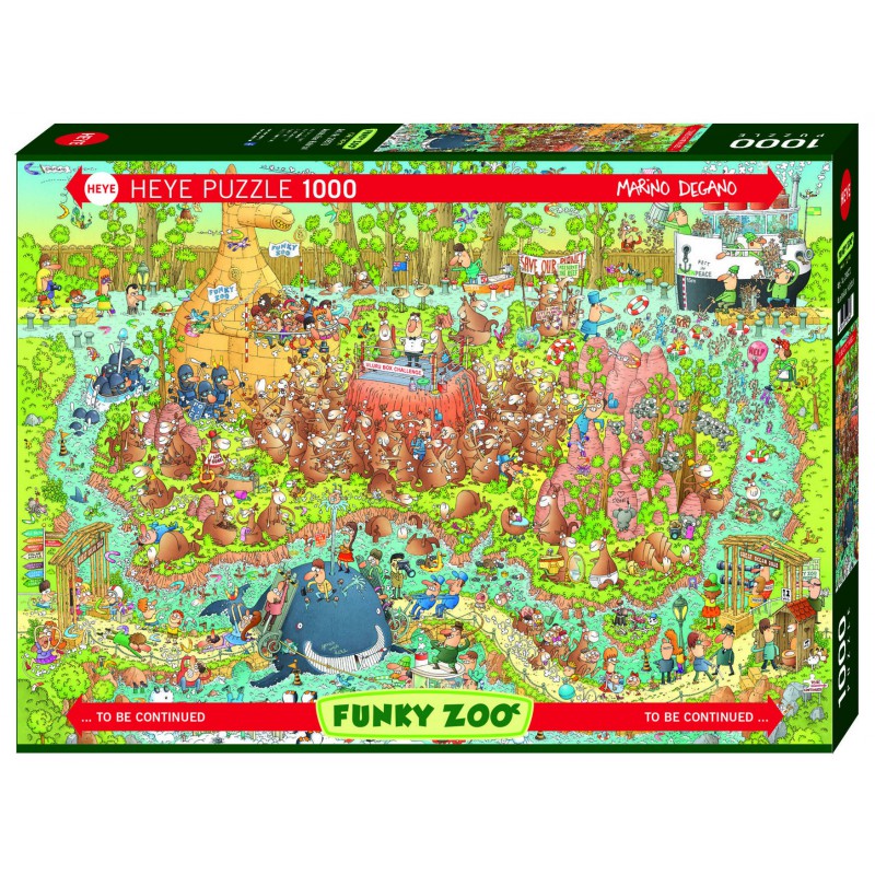 Funk Zoo 9: Australian Habitat 1000 stukjes
