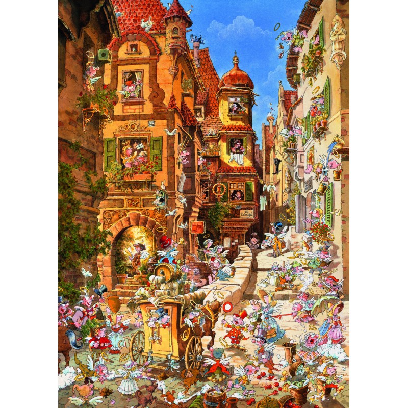 Romantic Town by Day 1000 stukjes