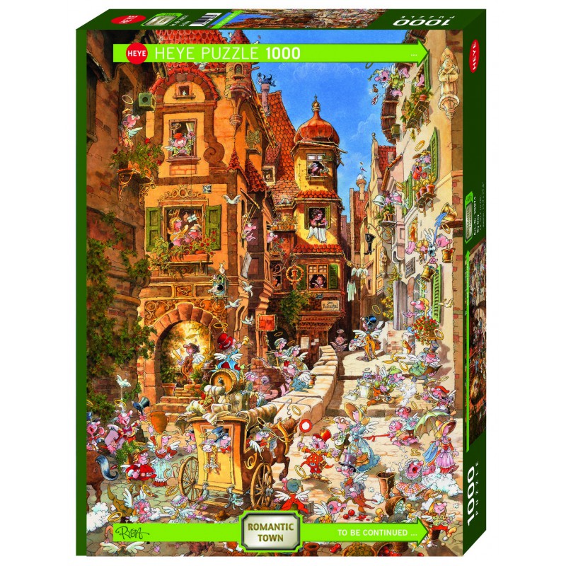 Romantic Town by Day 1000 stukjes