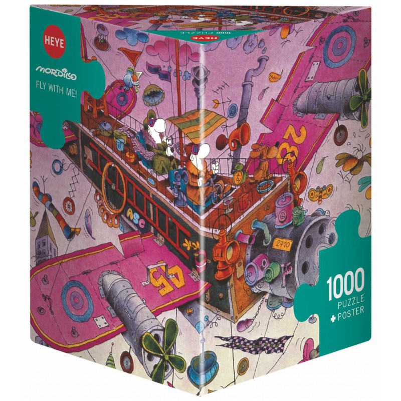 Fly With Me! Mordillo, 1000stukjes