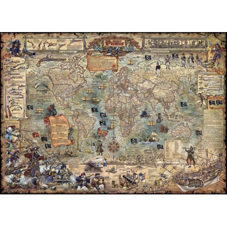 Pirate World, Heye puzzel 2000 stukjes