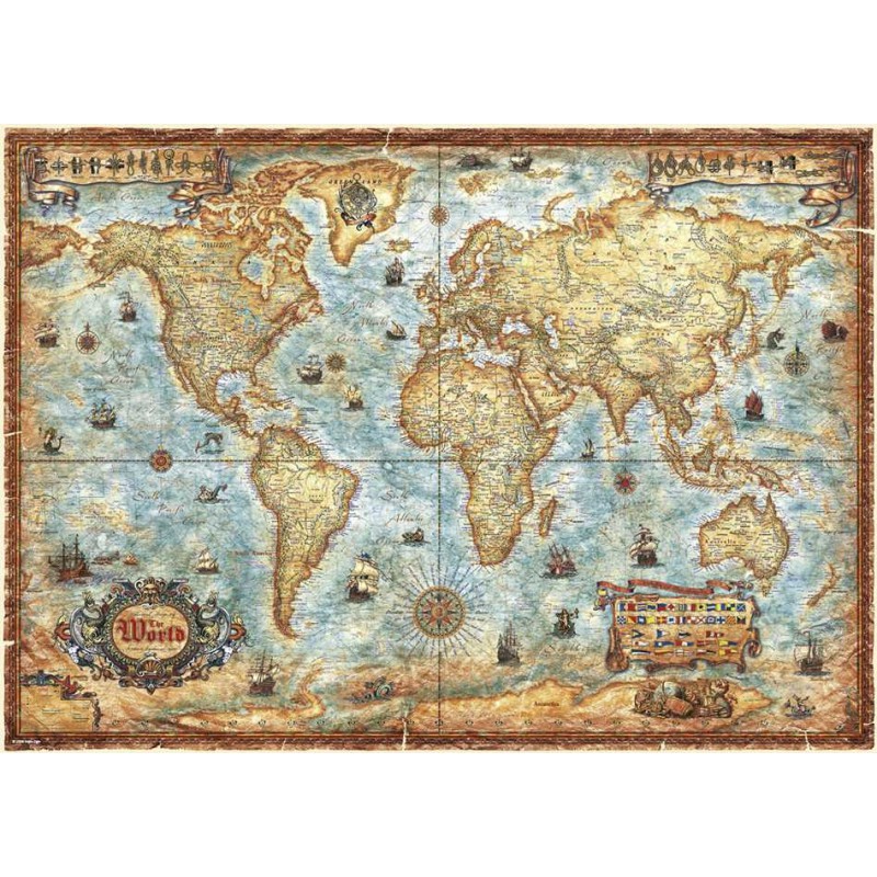 The World, Heye puzzel 2000 stukjes