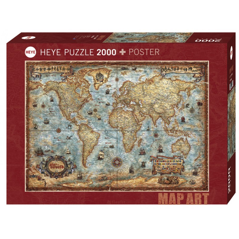 The World, Heye puzzel 2000 stukjes