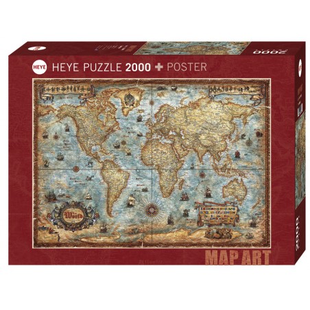 The World, Heye puzzel 2000 stukjes