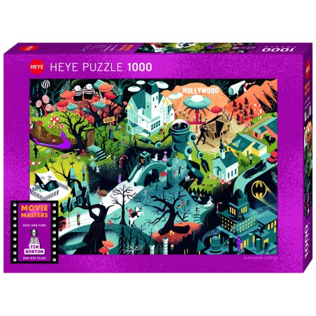 Tim Burton Films, Heye Puzzel 1000 stukjes