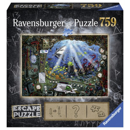 ESCAPE 4 Submarine 759 stukjes stukjes Ravensburger