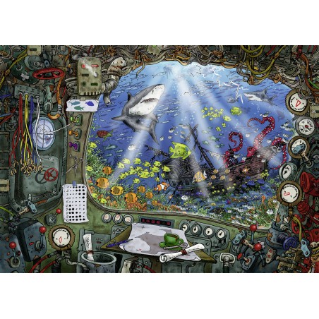 ESCAPE 4 Submarine 759 stukjes stukjes Ravensburger