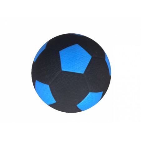 Rubberen straatvoetbal maat 5 (blauw)