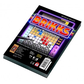 Brikks Scoreblokken (2 st.) - Dobbelspel, 999 games