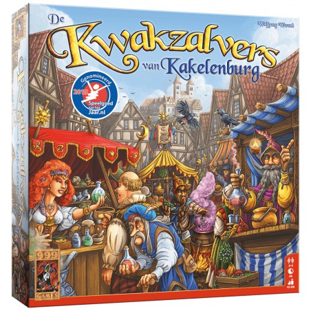 De Kwakzalvers van Kakelenburg - Bordspel, 999games
