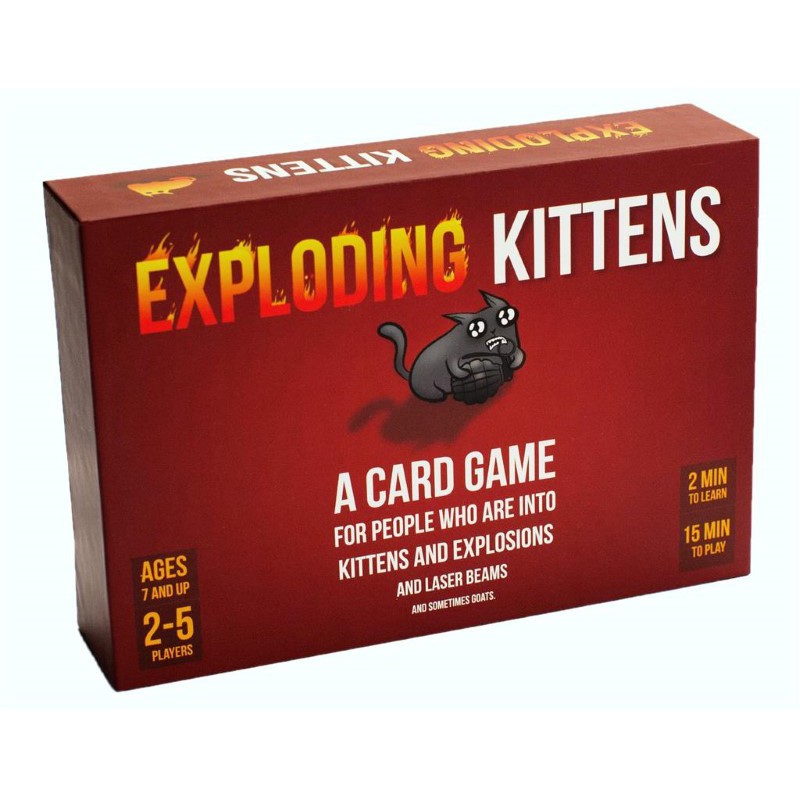 Exploding Kittens Originele Editie - Kaartspel, Asmodee