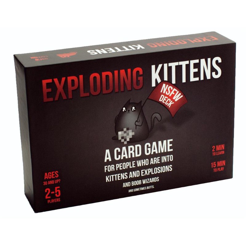 Exploding Kittens NSFW Editie - Kaartspel, Asmodee