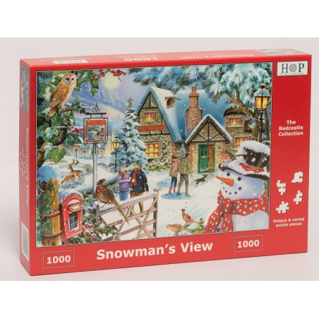 Snowman's View, 1000 stukjes