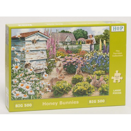 Honey Bunnies, Hop Puzzels 500 XL stukken