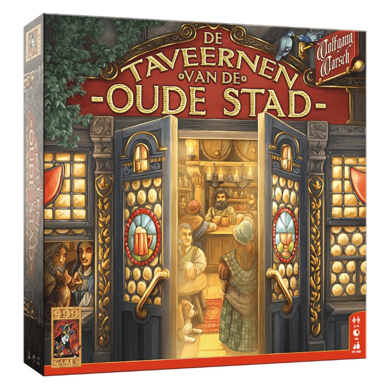 De Taveernen van de Oude Stad - Bordspel, 999games