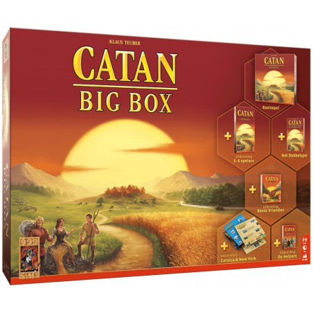 Catan BIG box ,999 games