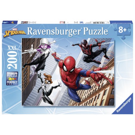 Spiderman, de kracht van de spin 200stukjes Ravensburger