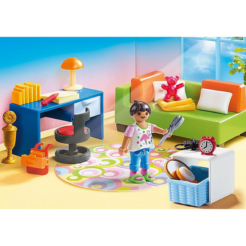 Playmobil Dollhouse 70209 Kinderkamer met bedbank