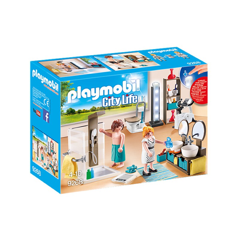 Playmobil City Life 9268 Badkamer met douche