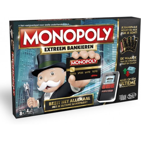 Monopoly Extreem Bankieren - Bordspel, Hasbro