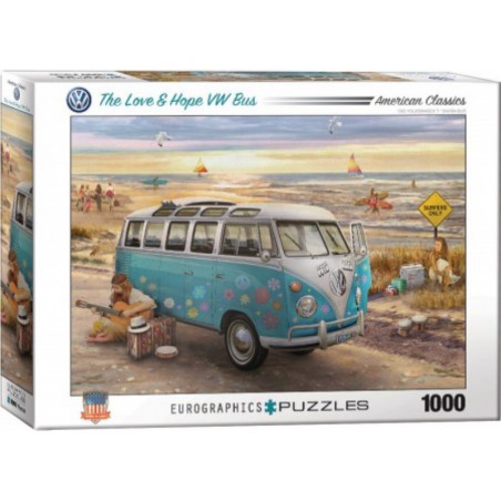 The Love & Hope VW Bus, Eurographics 1000stukjes