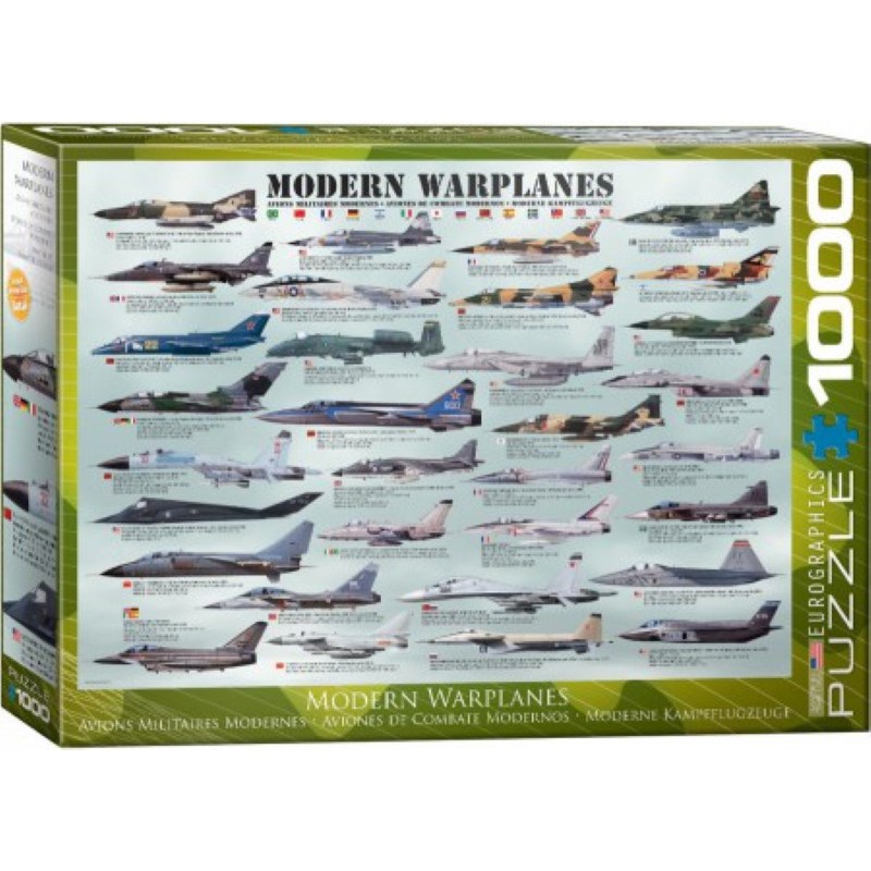 Modern Warplanes, Eurographics 1000stukjes