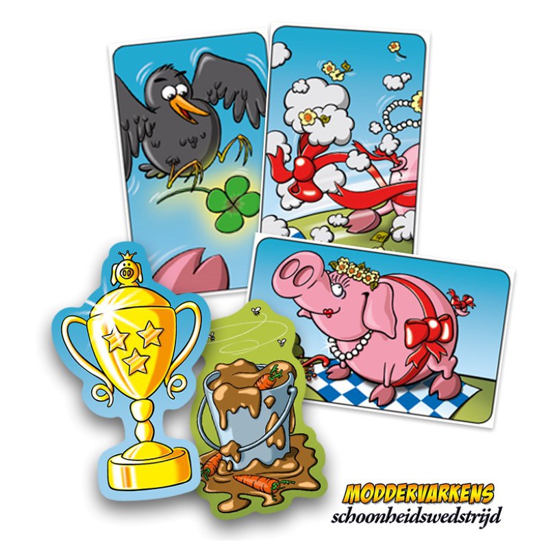 Moddervarkens: schoonheidswedstrijd