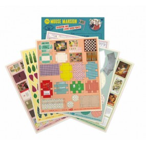 Het Muizenhuis knipvellen - woonkamer/Slaapkamer