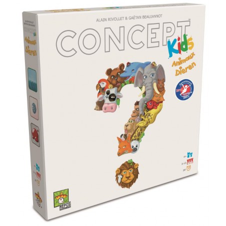 Concept Kids Dieren - Kaartspel, Asmodee